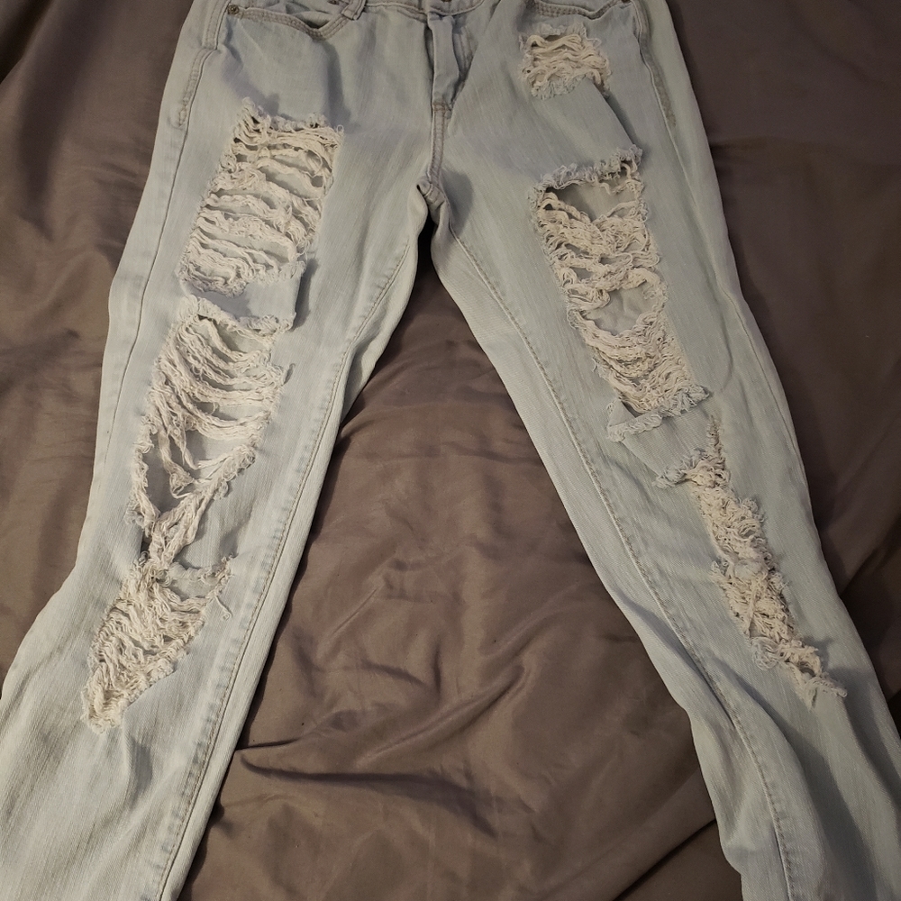 Cropped jeans